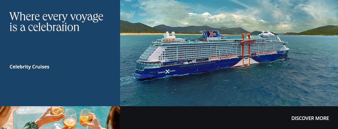 Where every voyage is a celebration | Celebrity Cruises | Discover more